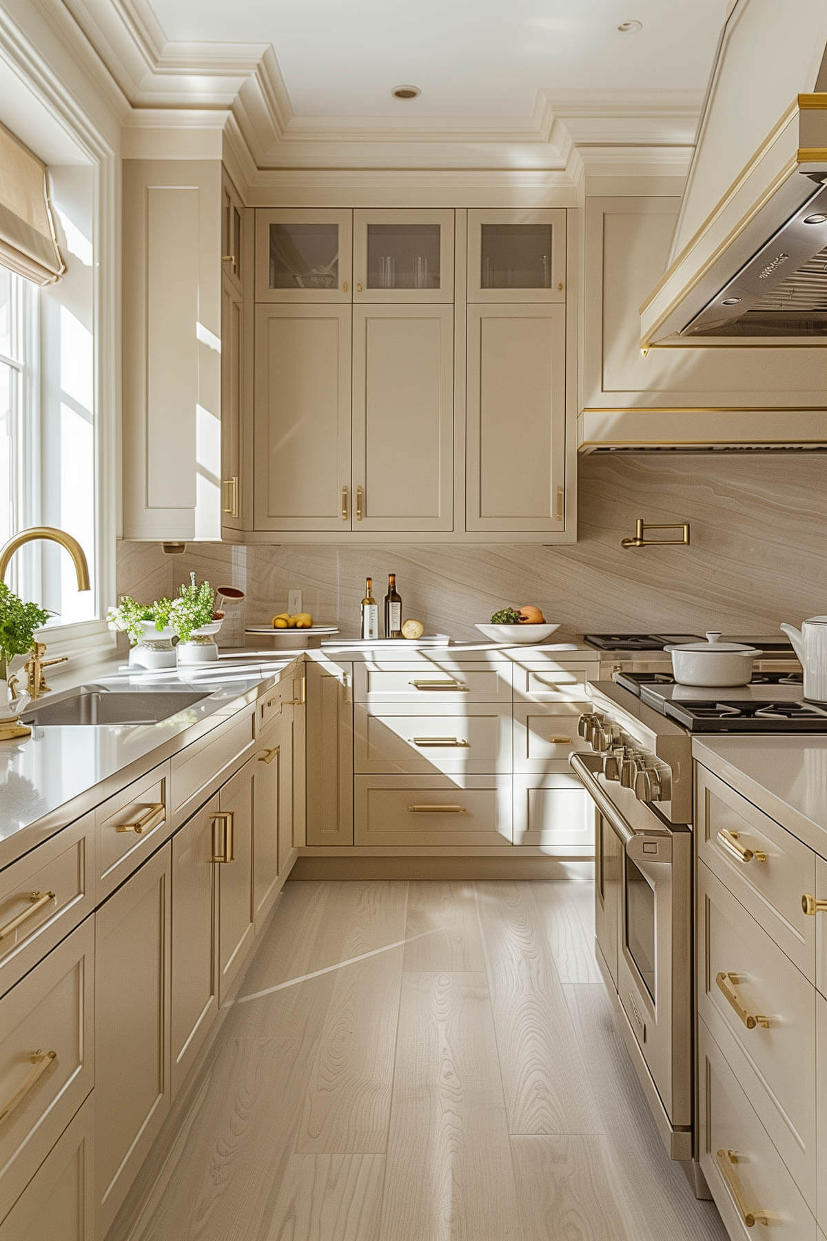 100+ Stunning Beige Kitchen Cabinet Ideas for a Modern Look - Living Chic