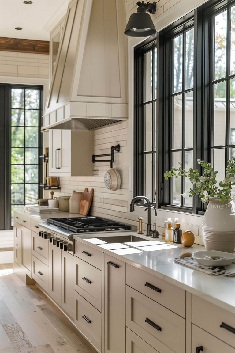 100+ Stunning Beige Kitchen Cabinet Ideas for a Modern Look - Living Chic