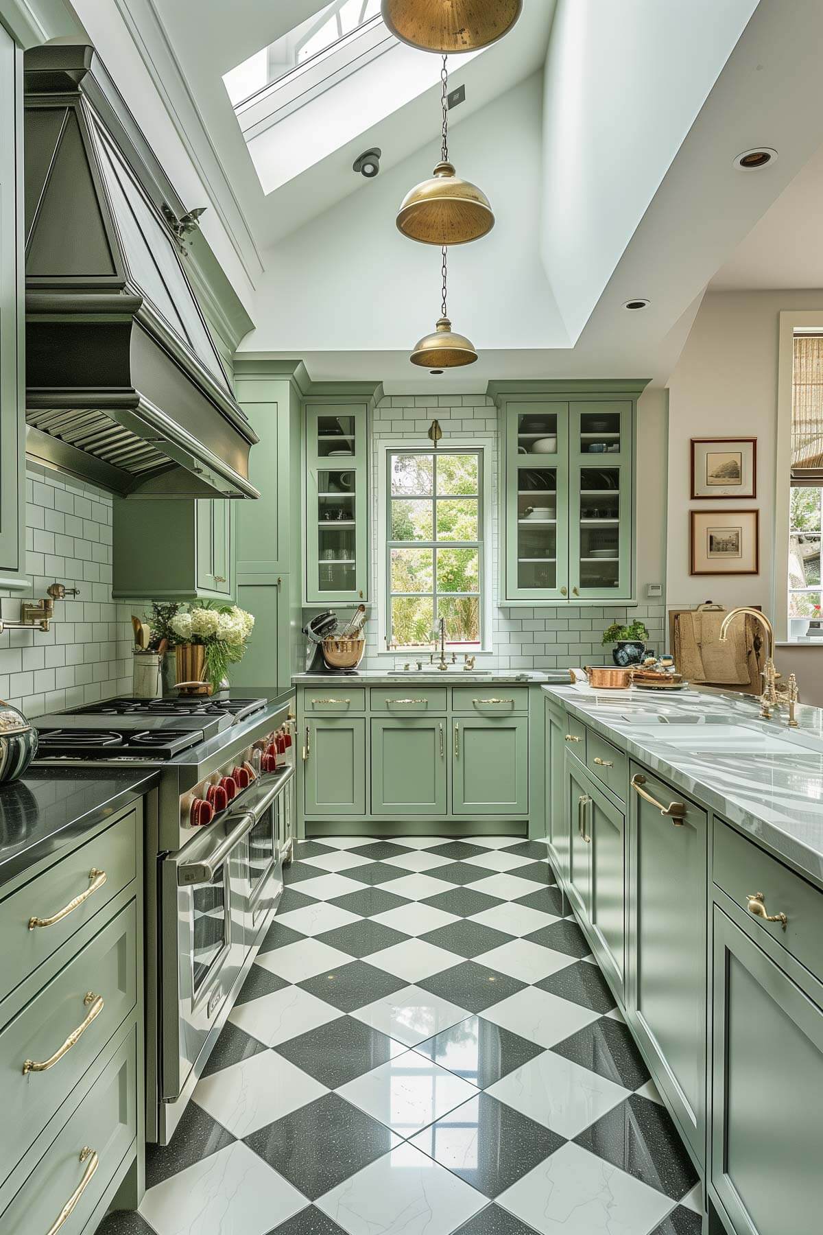 40 Serene Sage Green Kitchen Cabinet Inspirations to Transform Your ...