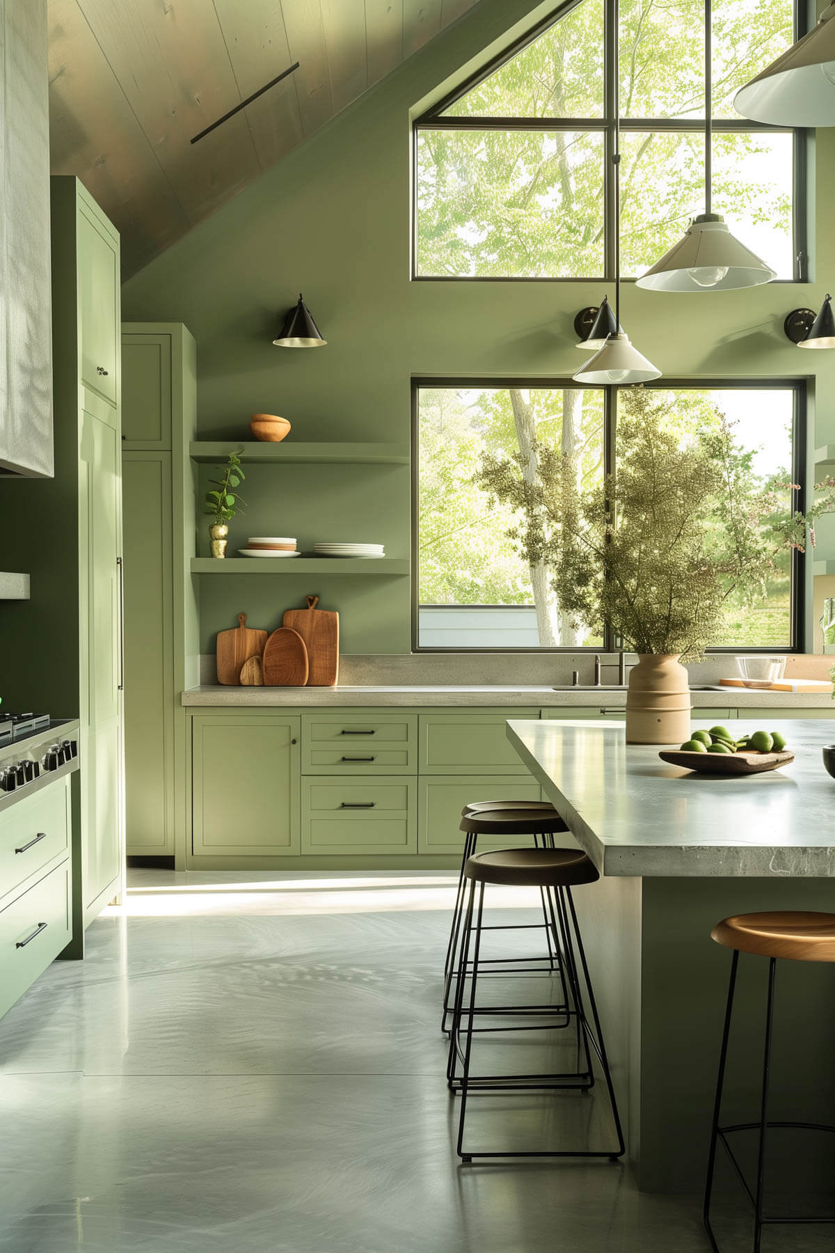 40 Serene Sage Green Kitchen Cabinet Inspirations to Transform Your ...
