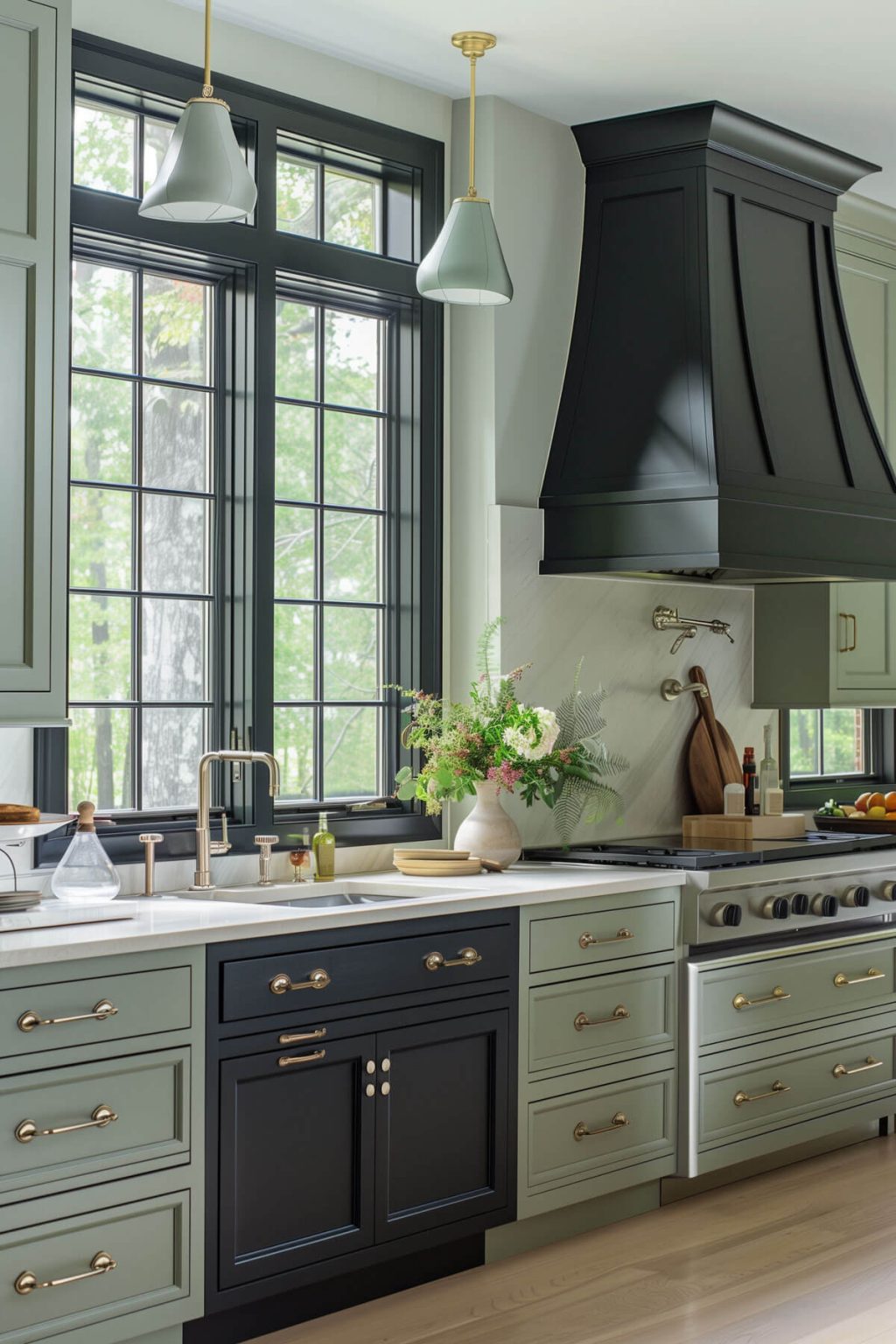 40 Serene Sage Green Kitchen Cabinet Inspirations to Transform Your ...