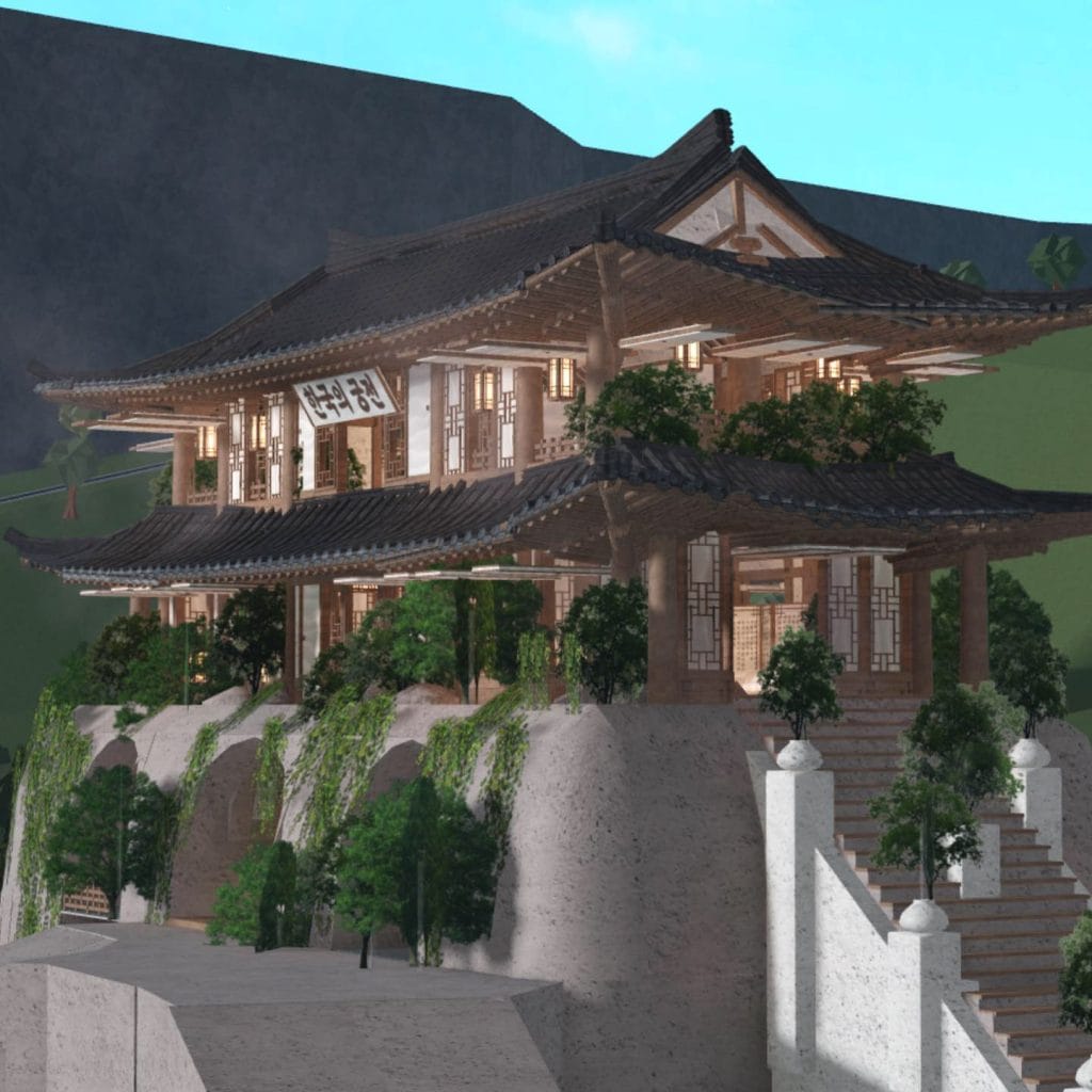 Experience the elegance of traditional Korean architecture with this stunning palace.