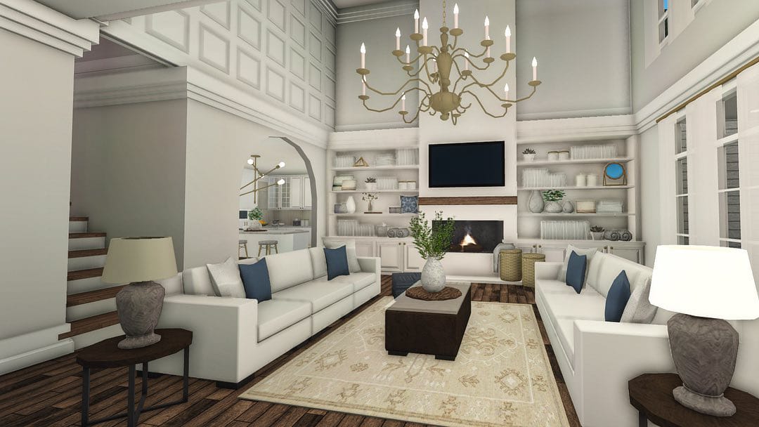 Bloxburg Living Room Mansion