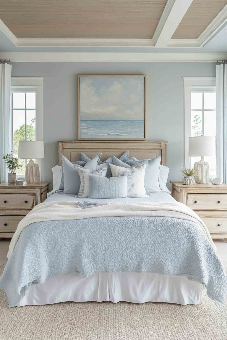 50+ Serene Coastal Bedroom Decor Inspirations for a Relaxing Retreat