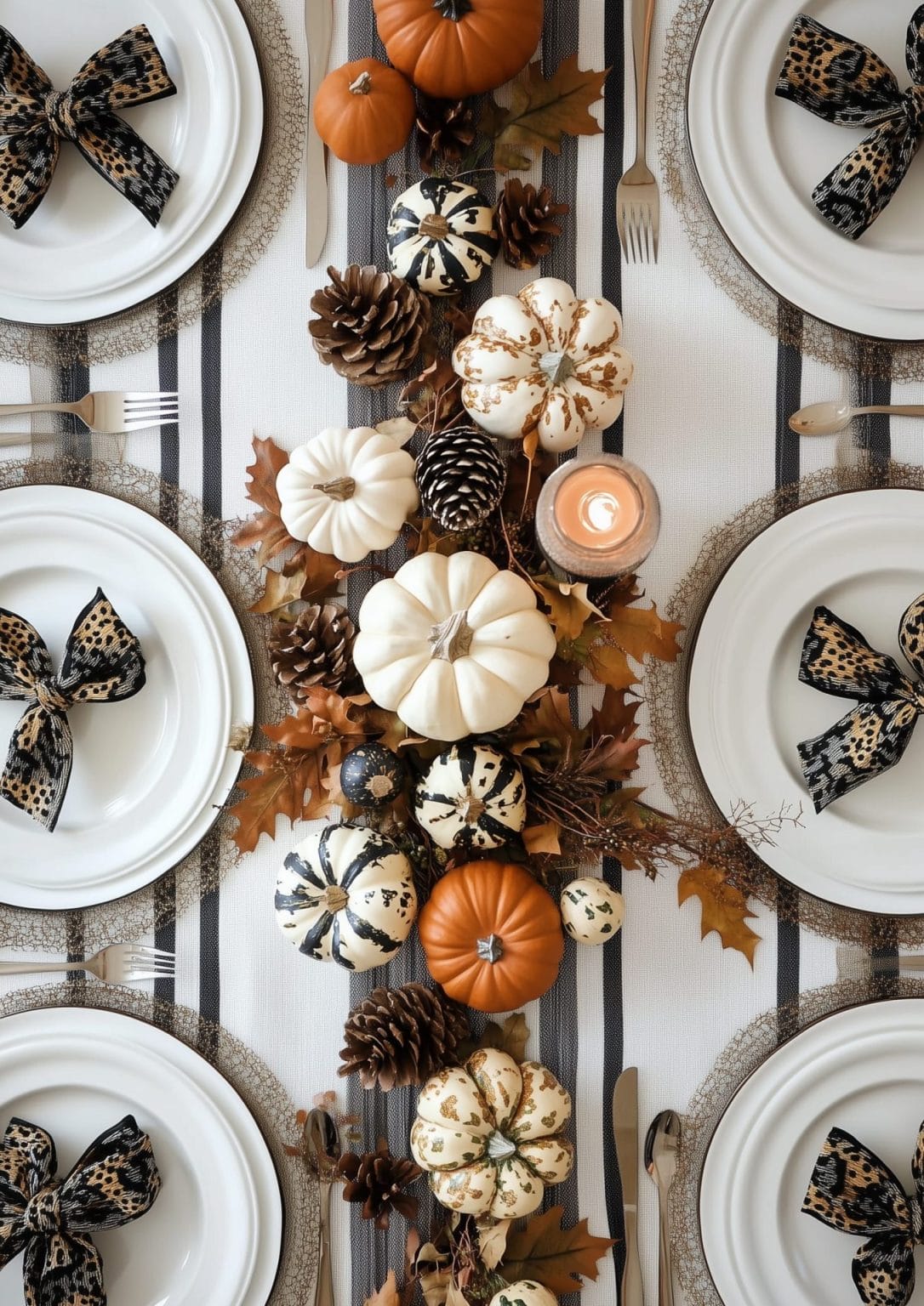 25 Beautiful Thanksgiving Tablescape Ideas to Impress Your Guests ...
