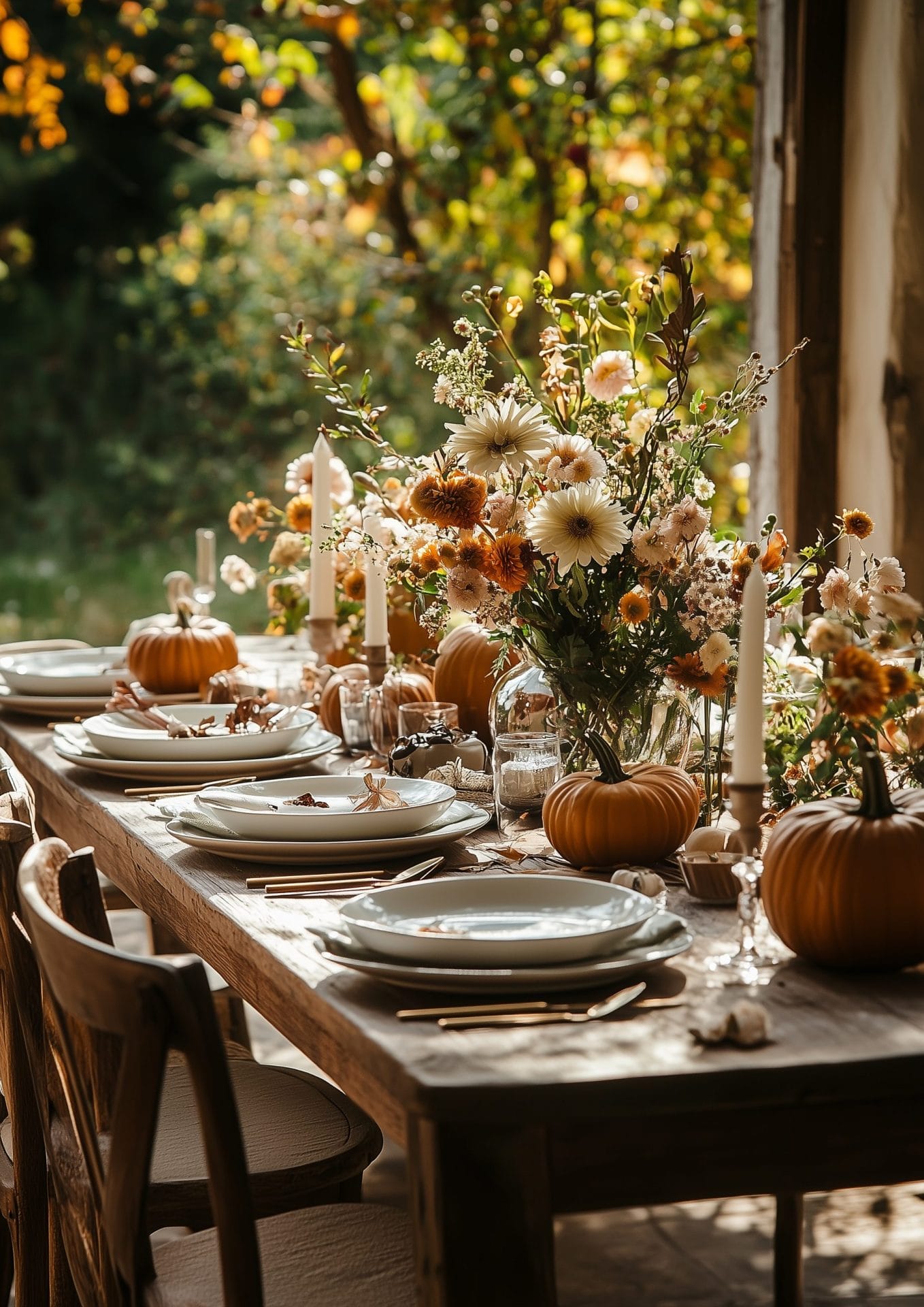 25 Beautiful Thanksgiving Tablescape Ideas to Impress Your Guests ...