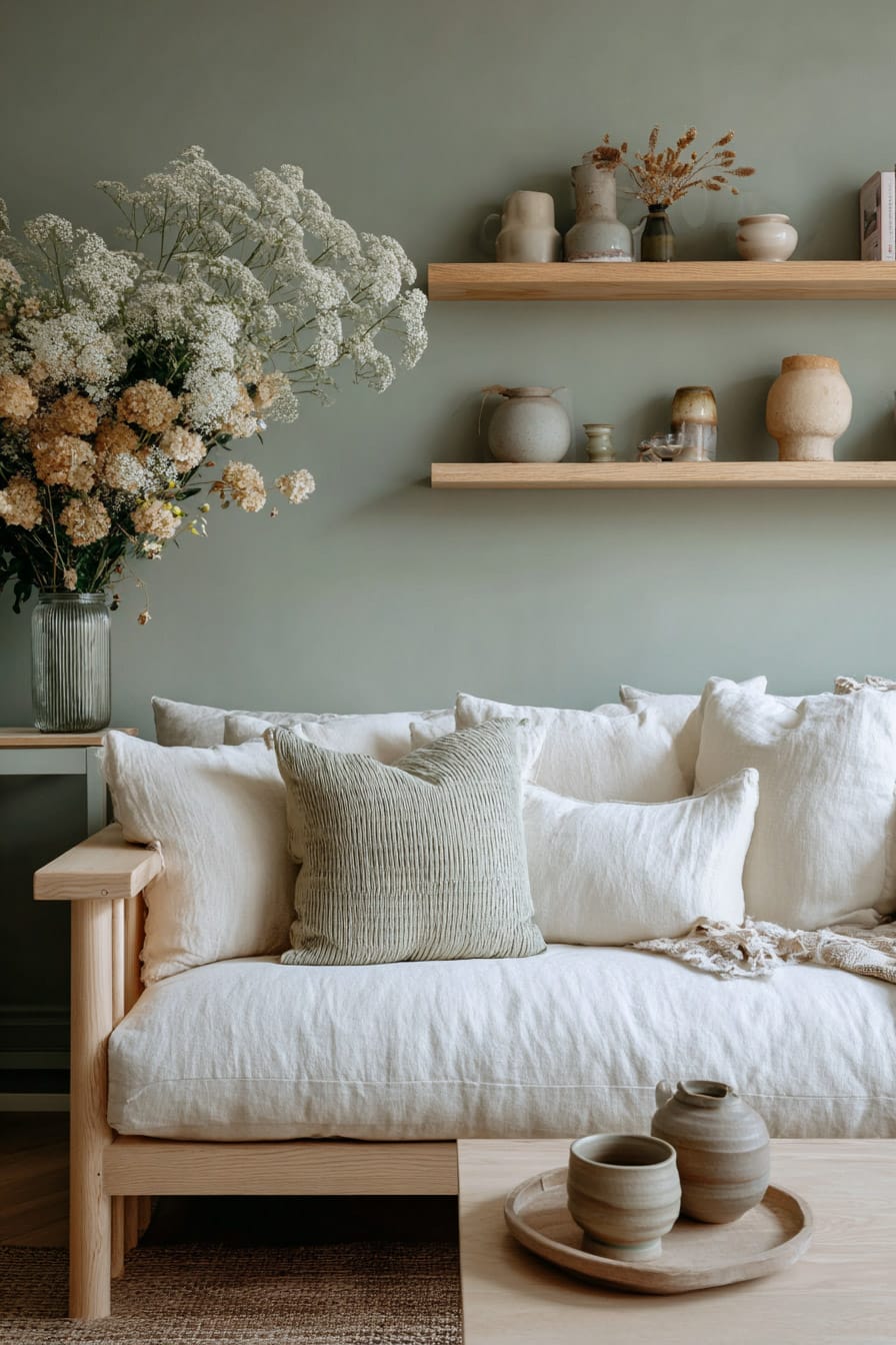 Sage Green Living Room & Home Decor Ideas That Work with Any Style ...