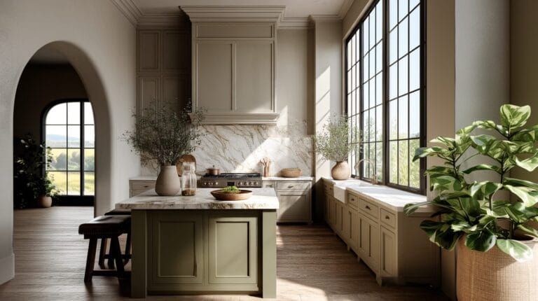 Kitchen Decor Ideas: Natural Stone, Clay Tile & Textured Backsplashes