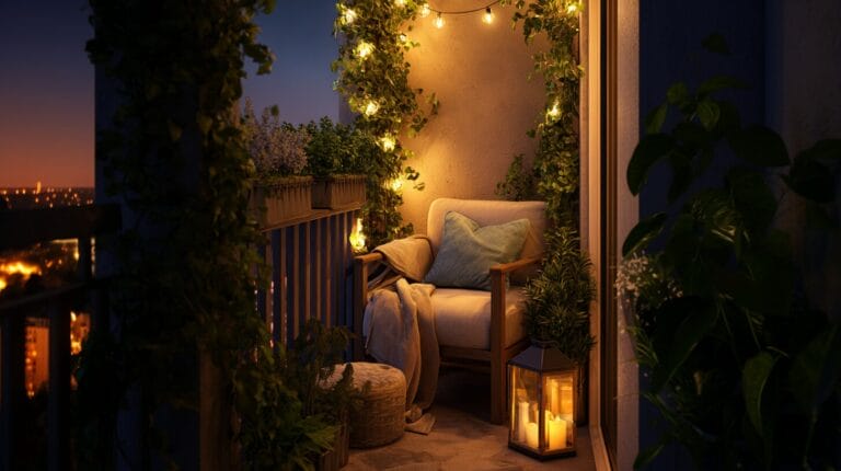 Small Balcony Lighting Ideas That Make Tiny Spaces Feel Special