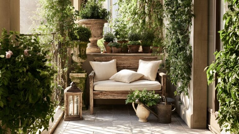 Hidden Balcony Garden Ideas for a Cozy Outdoor Escape